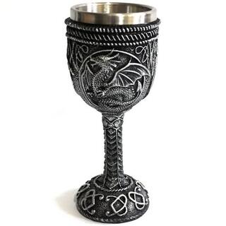 The Celtic Dragon Wine Goblet