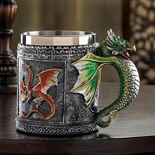 Gothic Dragon Tankard Beer Mug  Cup Medieval