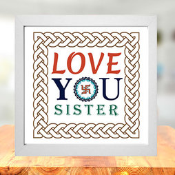 Love you Sister Photo Frame
