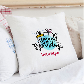 Special Personalised Birthday Cushion