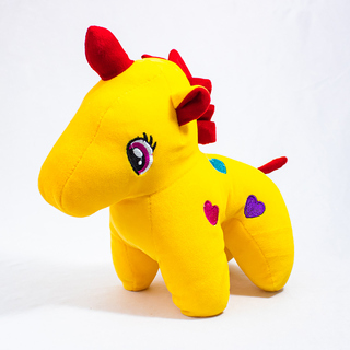 Yellow Unicorn Soft Toy
