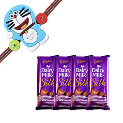 Cadbury Dairy Milk Silk with Kids Rakhi
