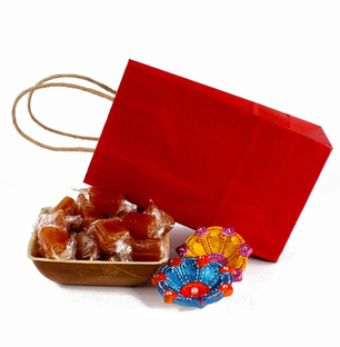 Aap Papad with Diyas