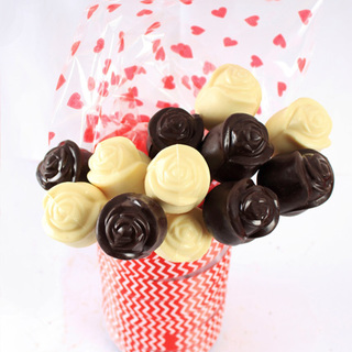 Chocolate Roses- White & Dark