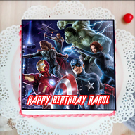 Avengers Endgame  Photo Cake 