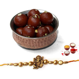 Gulab Jamun with Rakhi