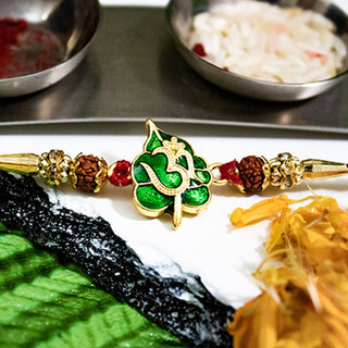 Exquisite OM Rakhi