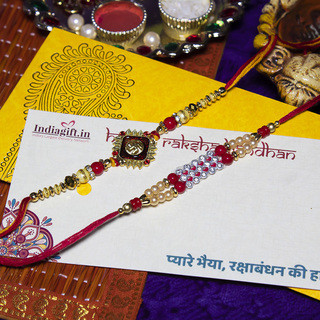 Elegant Swasti Rakh Set