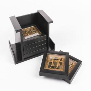 Dhokra Art Coaster Set