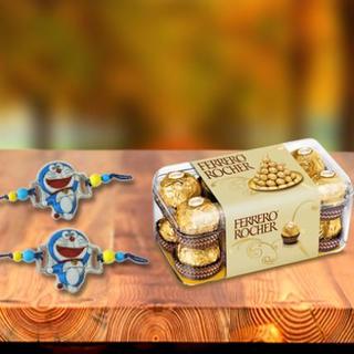 Kids Rakhi with Ferrero Rocher