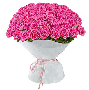 Pink Roses Bouquet Large
