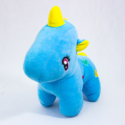 Blue Unicorn Soft Toy