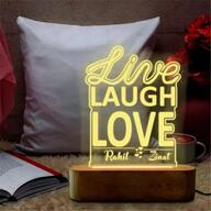 Live Laugh Love lamp