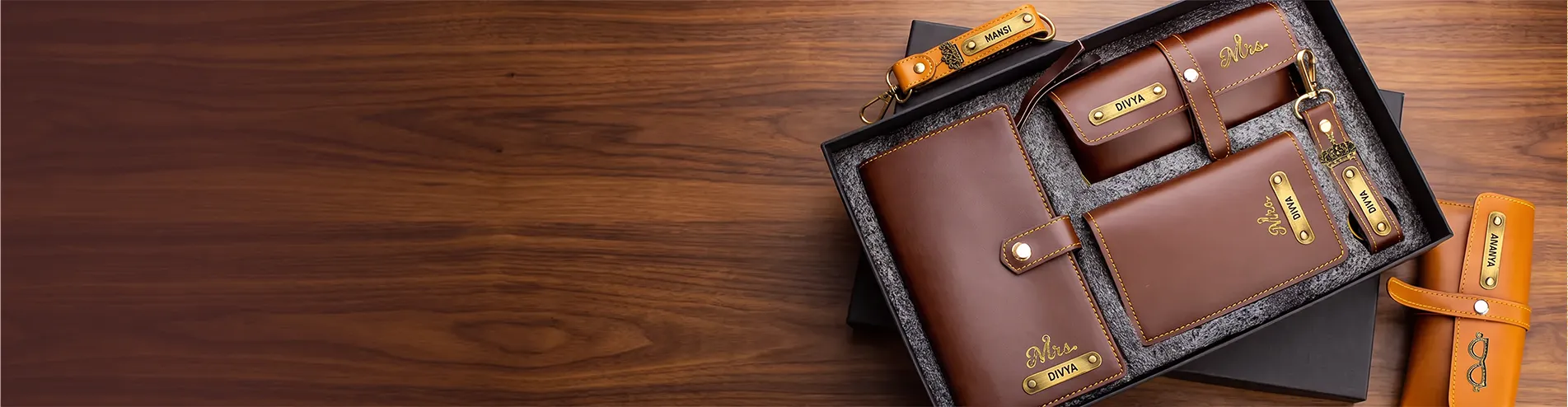 Personalised Leather Wallets