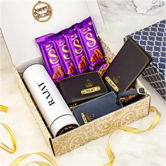 Elite Personalized Travel & Treats Gift Box