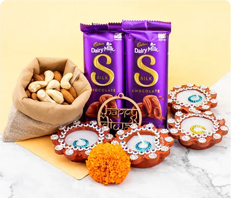 Gulab Jamun and Diya