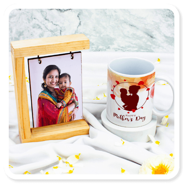 Photo Stand and mug