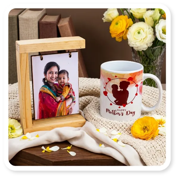 Photo Stand and mug