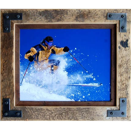 Photo on Wood & Metal Frame