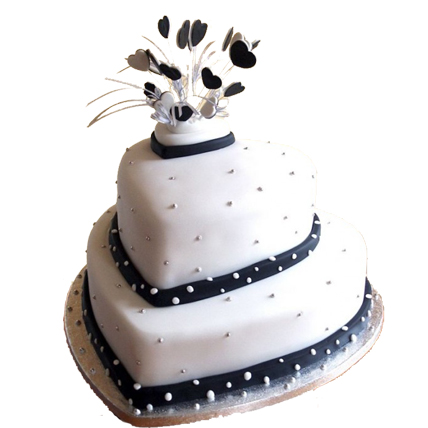 Discover more than 144 double heart wedding cake super hot
