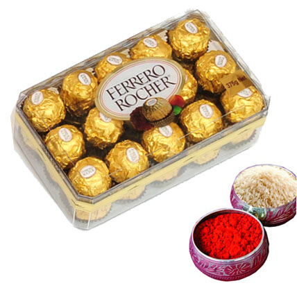 Chocolate with Roli Tikka