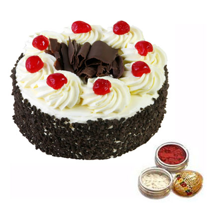 Cake with Rolli Tikka