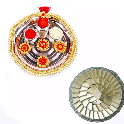 Rakhi Thali with Sweets