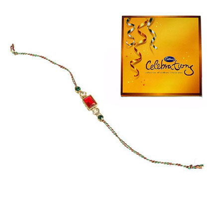 Rakhi with Chocolates