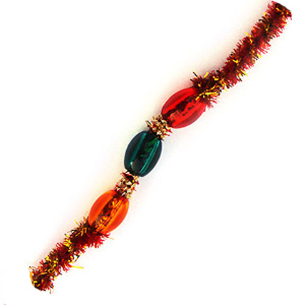 Colourful Beaded Rakhi