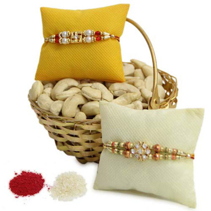 Dry Fruit Basket N Rakhi