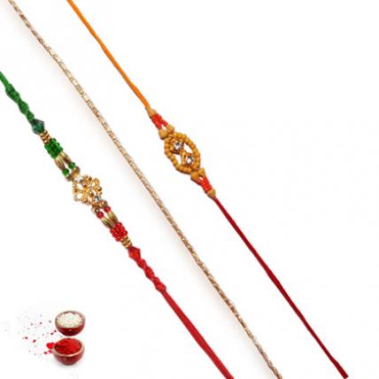 Designer Rakhi Set