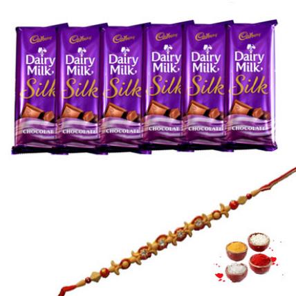 6 Dairy Milk With Rakhi