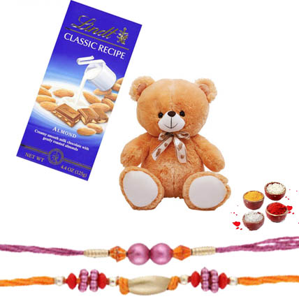 Lindt Swiss, Teddy with Rakhi