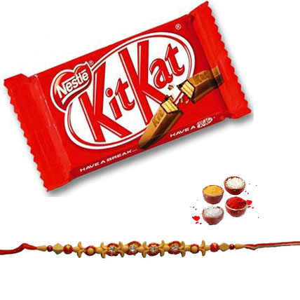 Kitkat with Rakhi