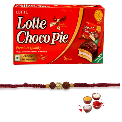 Chocopie with Rakhi