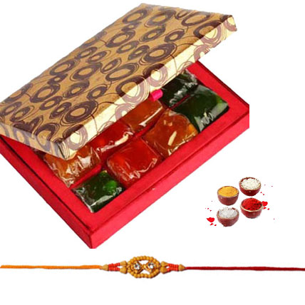 Karachi Halwa with Rakhi