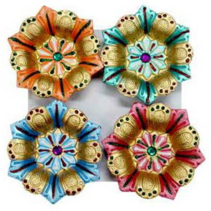 Flower Shape Diyas