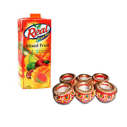 Fruit Juice & Diya