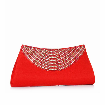 Ladies Formal Clutch- Red