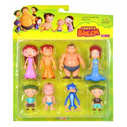 Chota Bheem Figures 8 in 1 