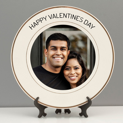 Valentine Personalised Plate