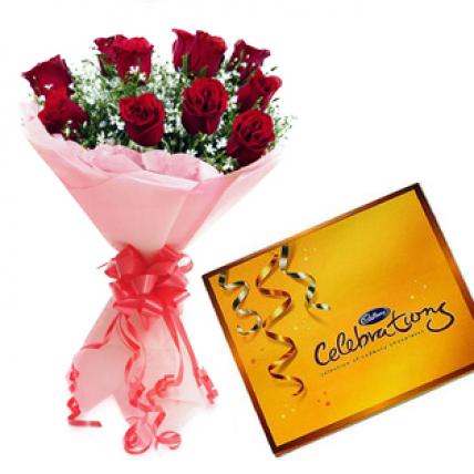 Roses with Chocolates