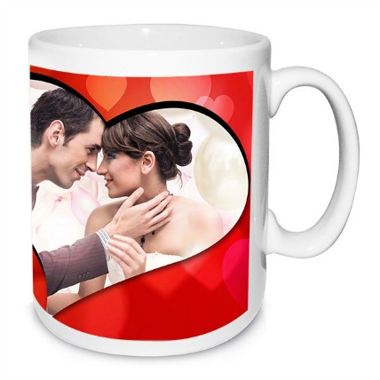 Valentine Personalised Photo Mug