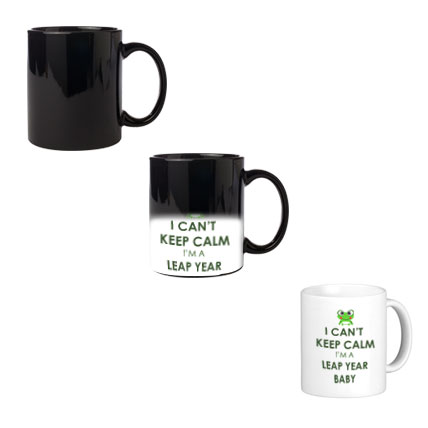 Leap Year Birthday Gift-Magic Mug