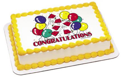 Congratulations Photo Cake