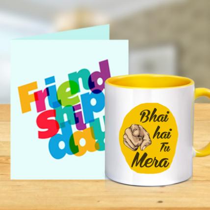 Friendship Day Card and Mug
