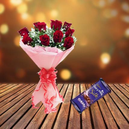 Roses & Dairy Milk Bubbly