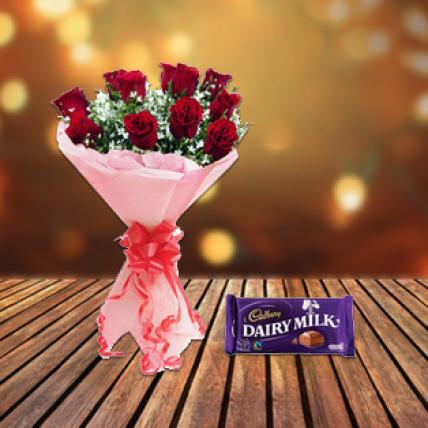 Roses & Dairy Milk 