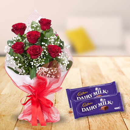 Chota Combo - Dairy Milk & Roses