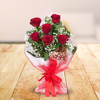 Red Roses Bunch